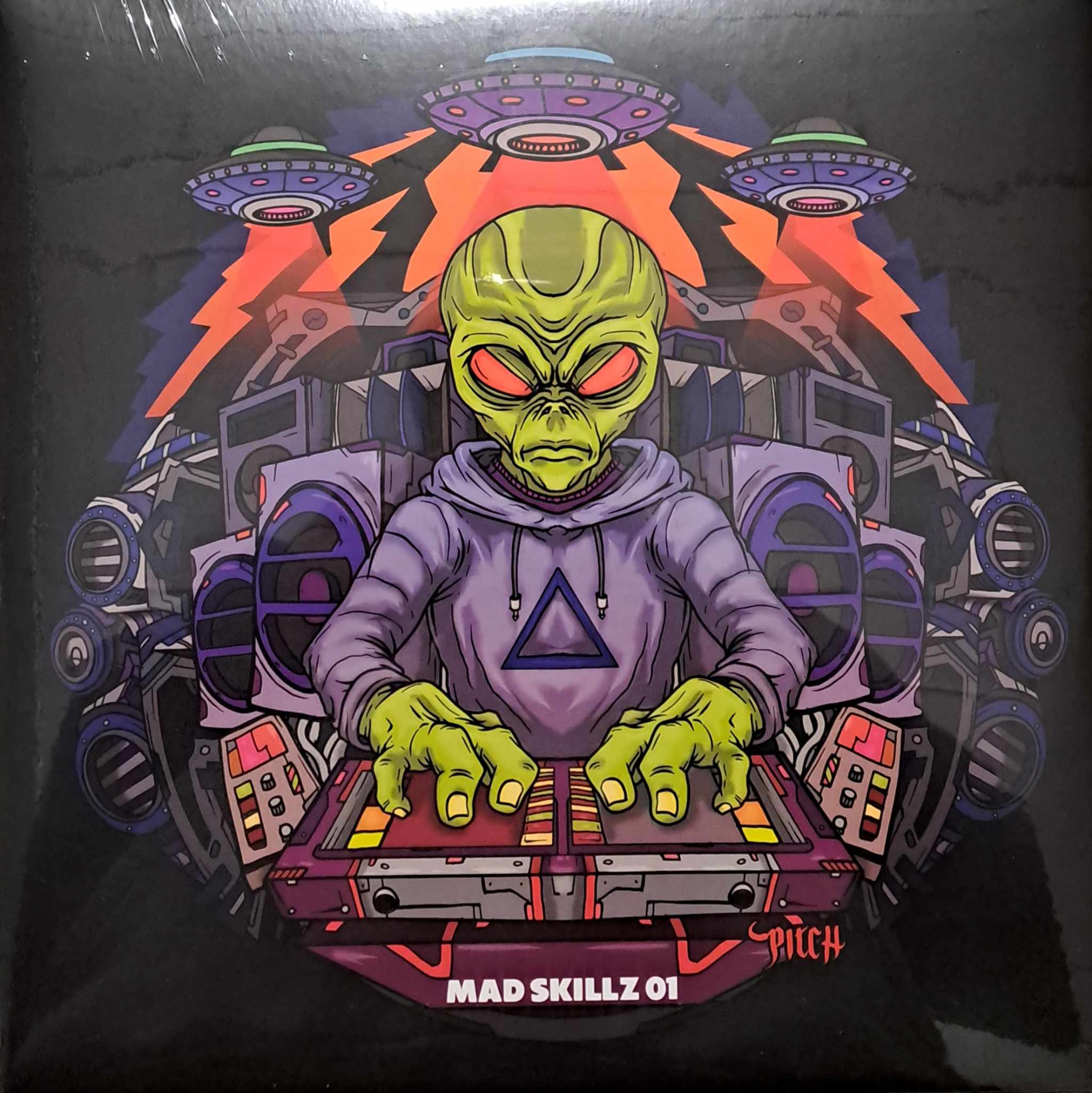 Mad Skillz 01 (toute dernière copie en stock) - vinyle freetekno